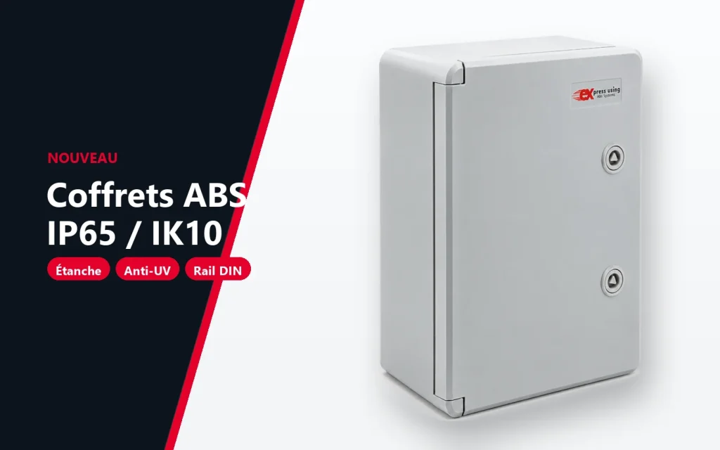 Coffrets ABS IP65 / IK10 Express Using