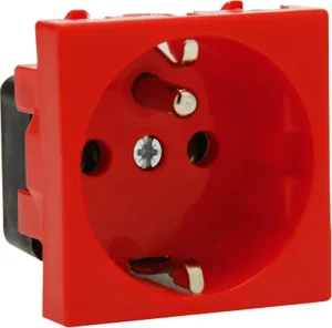 Red UPS Socket